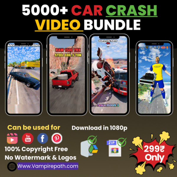 5000+ Car Crash Video Bundle